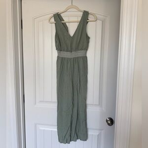 Japna Sage Green Jumpsuit